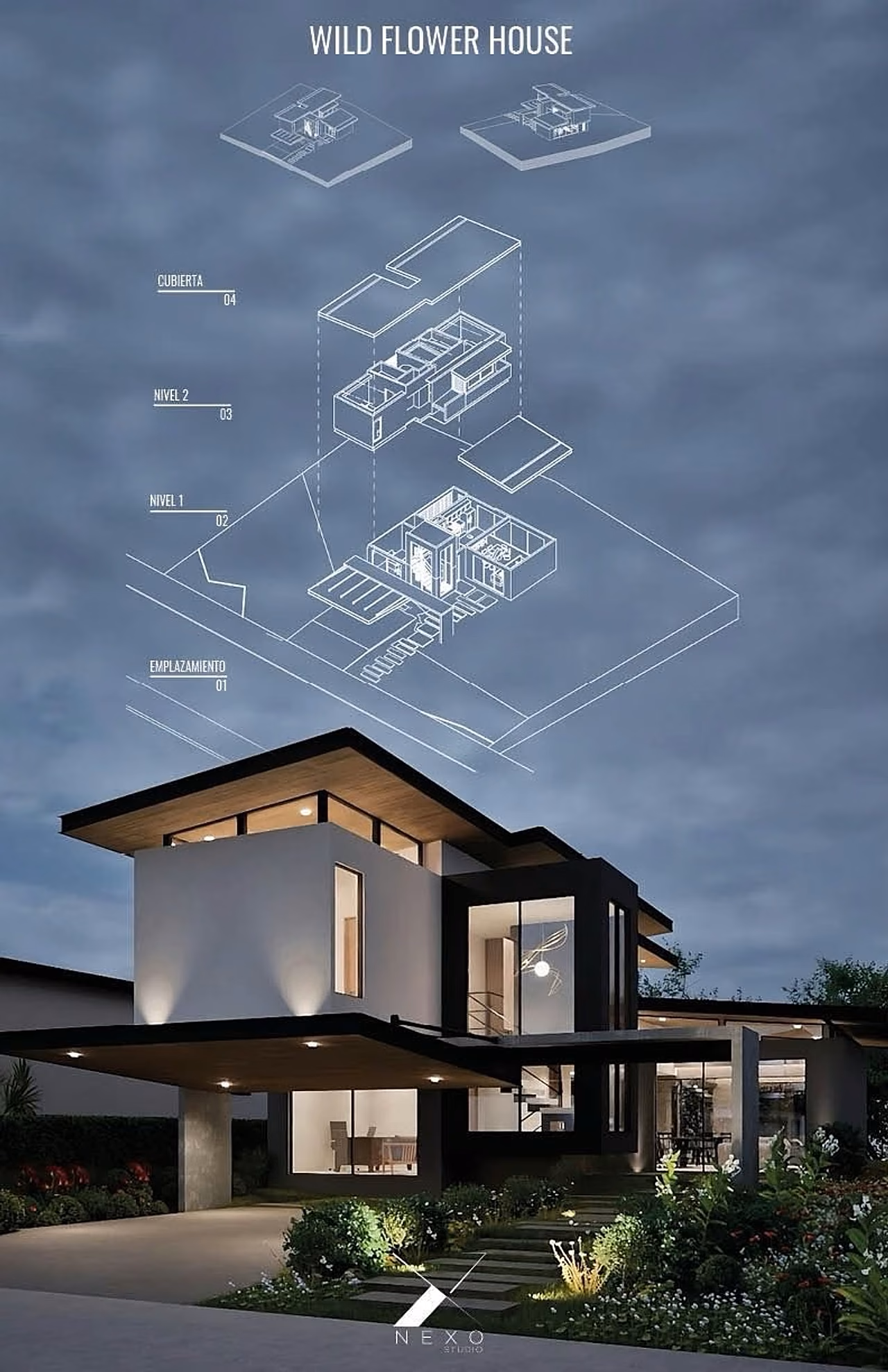 Casa contemporánea en preventa · Condominio Tierras de Café · Heredia — foto 2 de 17